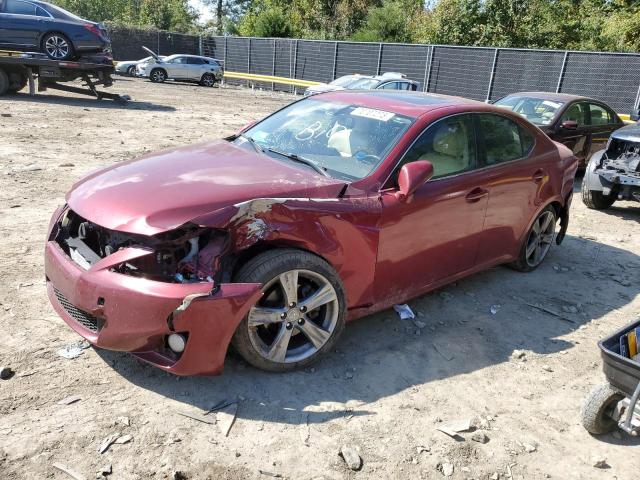 LEXUS IS 250 2012 with VIN JTHBF5C24C5163743 - Photo from auction