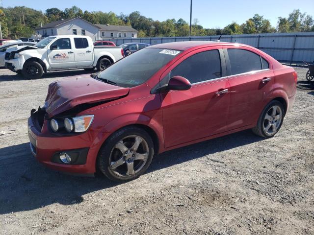 CHEVROLET SONIC LTZ 2012 with VIN 1G1JE5SHXC4172855 - Photo from auction