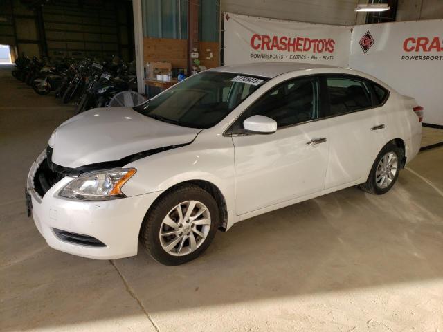 NISSAN SENTRA S 2013 with VIN 3N1AB7AP1DL655072 - Photo from auction