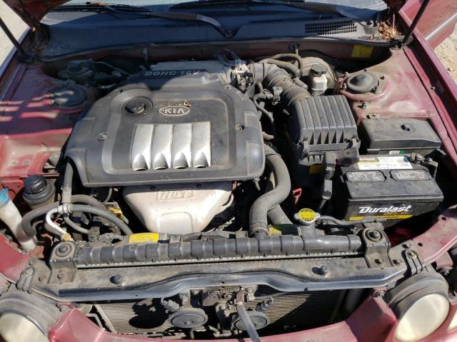 Photo 11 from auction – 2005 KIA OPTIMA LX with VIN KNAGD126655400078