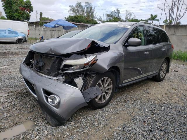 NISSAN PATHFINDER 2016 with VIN 5N1AR2MN0GC601067 - Photo from auction