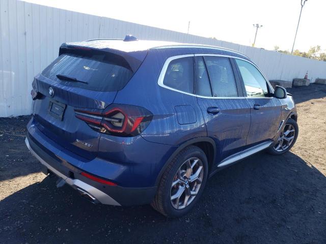 Photo 3 from auction – 2022 BMW X3 XDRIVE3 with VIN 5UX53DP09N9J03249