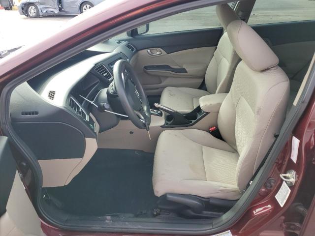 Photo 7 from auction – 2014 HONDA CIVIC LX with VIN 19XFB2F50EE019228