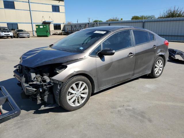 KIA FORTE 2014 with VIN KNAFX4A64E5173978 - Photo from auction