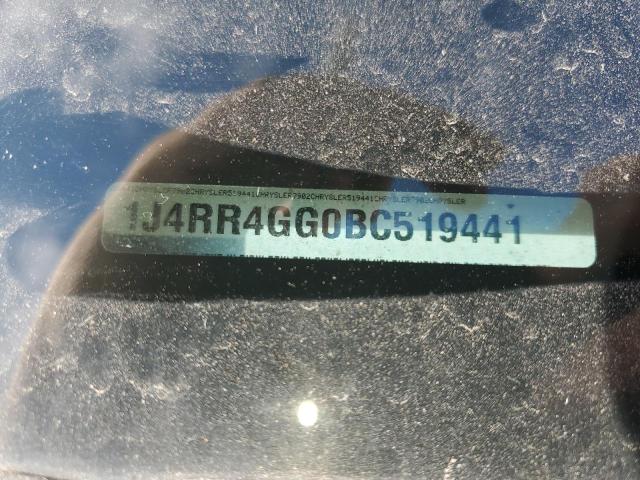 Photo 14 from auction – 2011 JEEP GRAND CHER with VIN 1J4RR4GG0BC519441