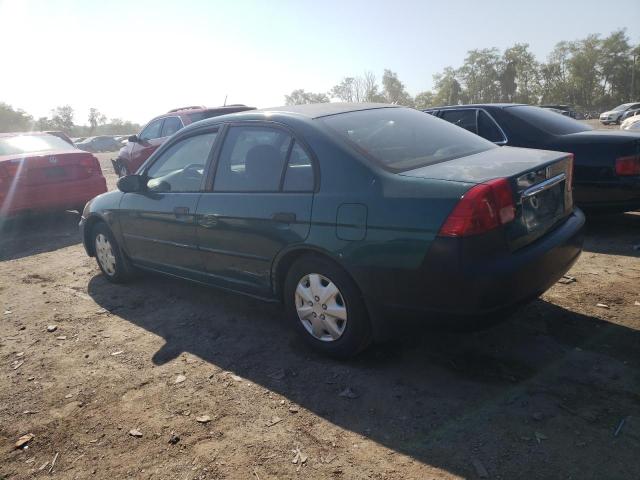 Photo 2 from auction – 2001 HONDA CIVIC LX with VIN 2HGES16591H526103