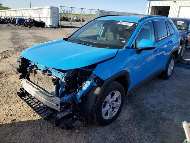 TOYOTA RAV4 XLE 2021 with VIN 2T3P1RFV6MW156581 - Photo from auction
