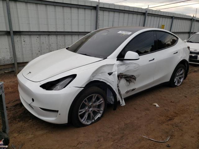 TESLA MODEL Y 2023 with VIN 7SAYGDEE1PF763640 - Photo from auction