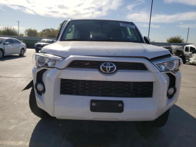 Photo 5 from auction – 2018 TOYOTA 4RUNNER SR with VIN JTEBU5JR5J5514109