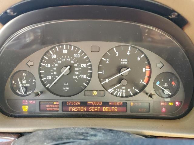 Photo 9 from auction – 2000 BMW 740 IL with VIN WBAGH8343YDP11522