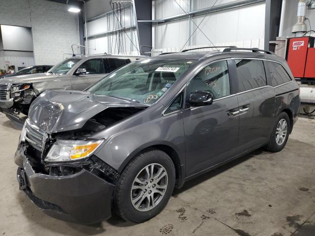 HONDA ODYSSEY EX 2013 with VIN 5FNRL5H67DB006390 - Photo from auction