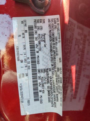 Photo 14 from auction – 2013 FORD C-MAX SEL with VIN 1FADP5BU5DL510476
