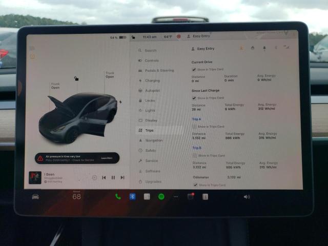 Photo 9 from auction – 2023 TESLA MODEL Y with VIN 7SAYGAEE8PF687140