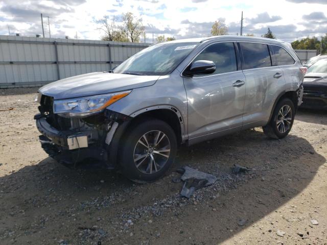 TOYOTA HIGHLANDER 2016 with VIN 5TDJKRFH9GS328640 - Photo from auction