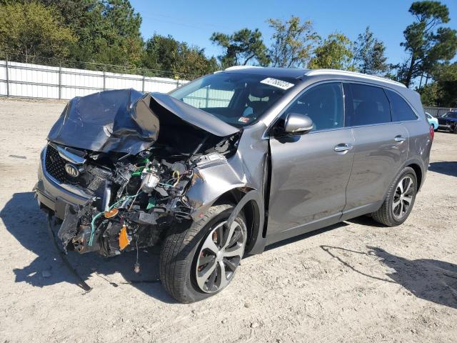 KIA SORENTO EX 2016 with VIN 5XYPH4A59GG014430 - Photo from auction