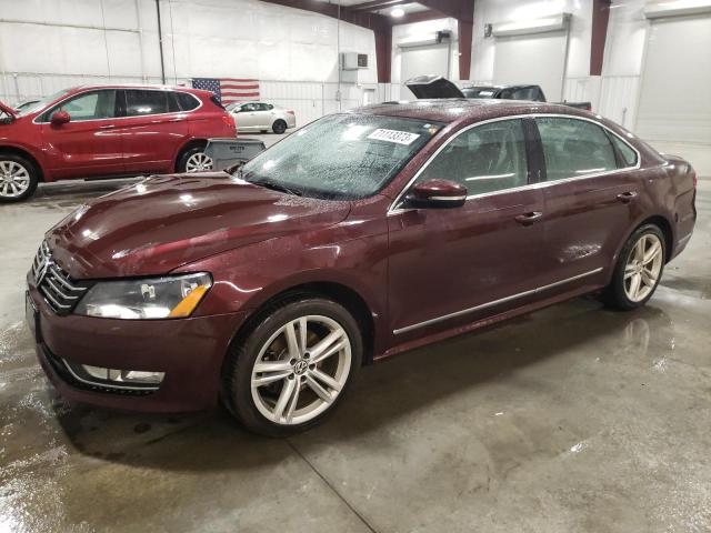 VOLKSWAGEN PASSAT SEL 2014 with VIN 1VWCN7A37EC049084 - Photo from auction
