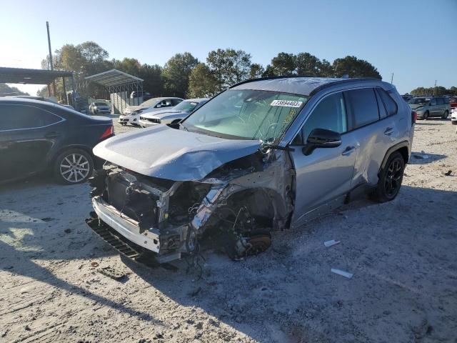TOYOTA RAV4 XLE 2021 with VIN 2T3W1RFV4MC140540 - Photo from auction