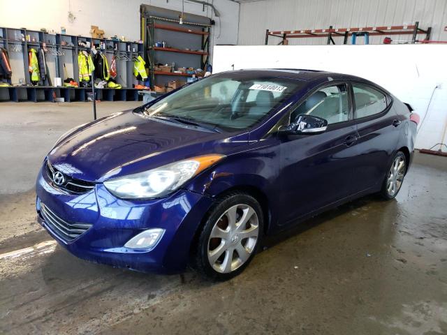 HYUNDAI ELANTRA GL 2011 with VIN 5NPDH4AEXBH051944 - Photo from auction