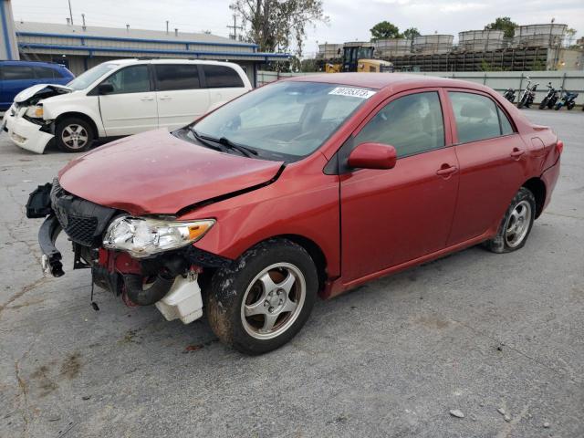 TOYOTA COROLLA BA 2009 with VIN JTDBL40E199039563 - Photo from auction