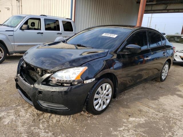 NISSAN SENTRA S 2015 with VIN 3N1AB7AP9FL683429 - Photo from auction