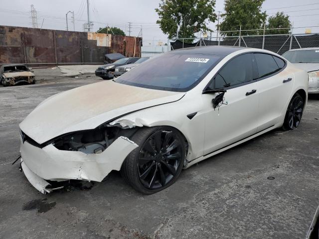 TESLA MODEL S 2017 with VIN 5YJSA1E29HF184602 - Photo from auction