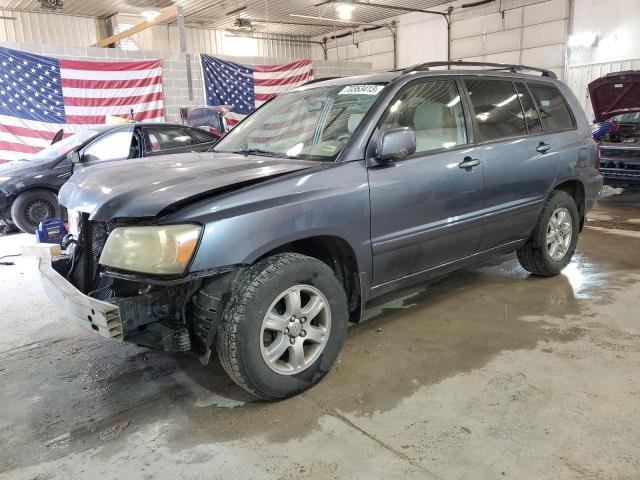 TOYOTA HIGHLANDER 2006 with VIN JTEDP21A760114291 - Photo from auction