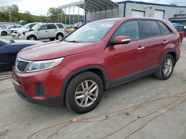 KIA SORENTO LX 2014 with VIN 5XYKT3A6XEG511141 - Photo from auction