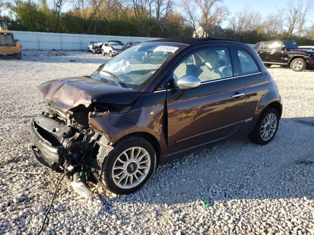FIAT 500 LOUNGE 2013 with VIN 3C3CFFER8DT743749 - Photo from auction