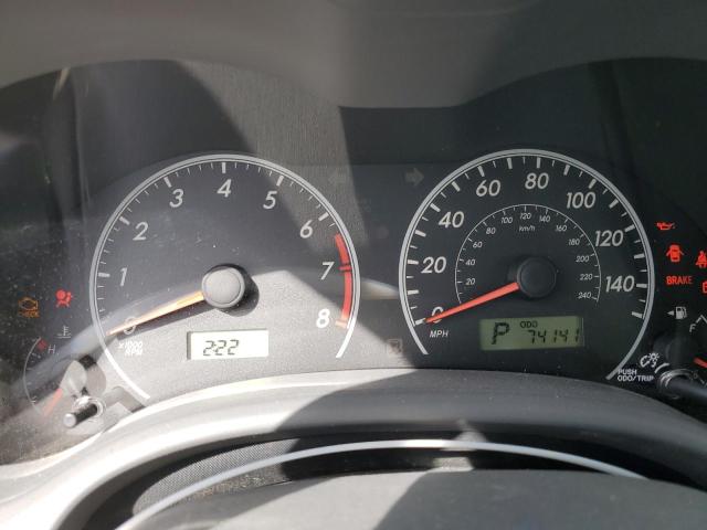 Photo 9 from auction – 2009 TOYOTA COROLLA with VIN JTDBL40E39J014226