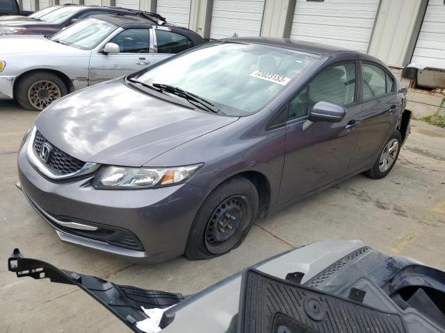 HONDA CIVIC LX 2015 with VIN 19XFB2F51FE115872 - Photo from auction