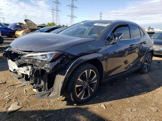 LEXUS UX 250H BA 2022 with VIN JTHP9JBH4N2058152 - Photo from auction
