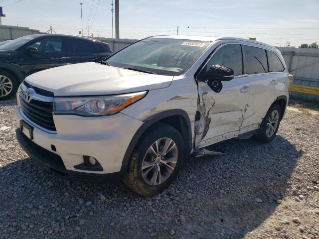 TOYOTA HIGHLANDER 2015 with VIN 5TDKKRFH4FS069686 - Photo from auction