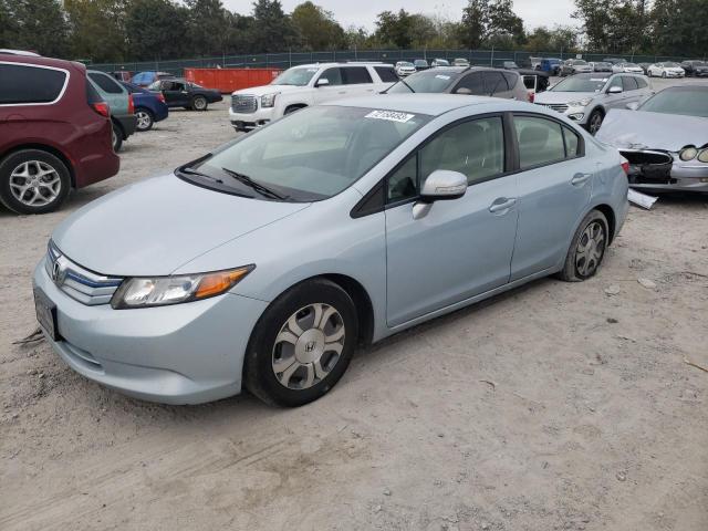 HONDA CIVIC HYBR 2012 with VIN JHMFB4F29CS009419 - Photo from auction