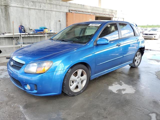 KIA SPECTRA5 5 2008 with VIN KNAFE161685010318 - Photo from auction