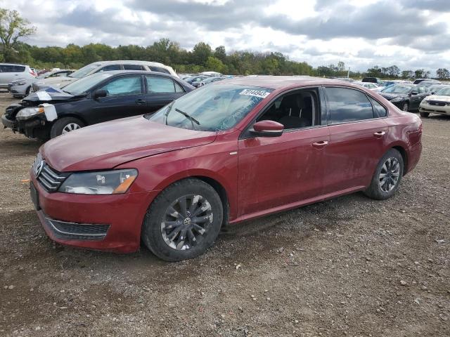 VOLKSWAGEN PASSAT S 2015 with VIN 1VWAT7A32FC058466 - Photo from auction