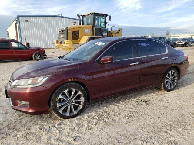 HONDA ACCORD SPO 2013 with VIN 1HGCR2F59DA195051 - Photo from auction