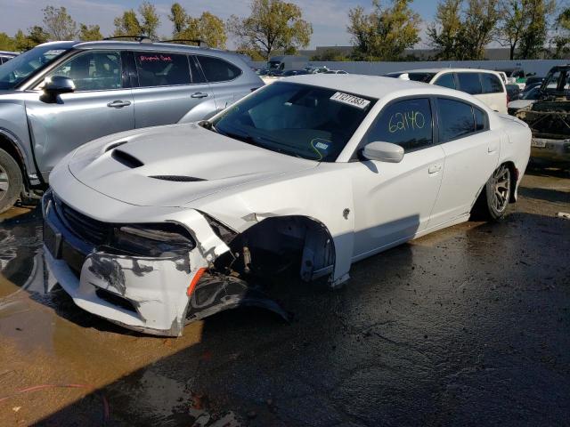 DODGE CHARGER R/ 2018 with VIN 2C3CDXCT3JH211856 - Photo from auction