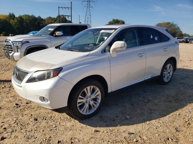 LEXUS RX 450 2010 with VIN JTJZB1BA4A2004259 - Photo from auction
