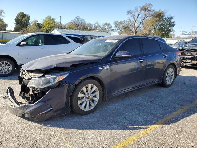 KIA OPTIMA EX 2016 with VIN 5XXGU4L32GG018444 - Photo from auction