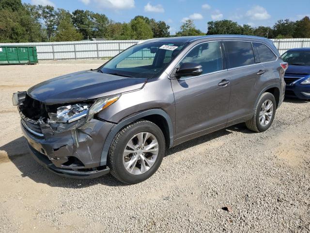 TOYOTA HIGHLANDER 2015 with VIN 5TDKKRFH2FS113071 - Photo from auction