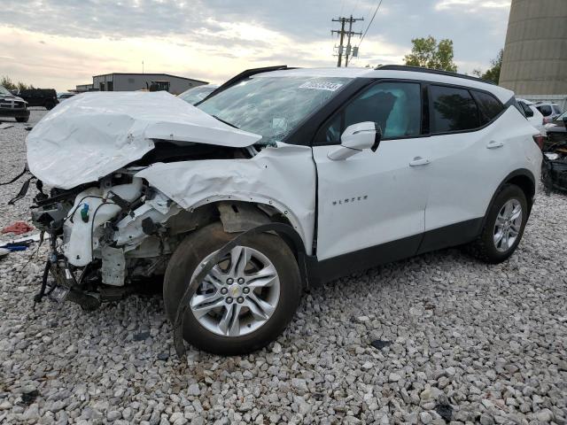 Photo 1 from auction – 2022 CHEVROLET BLAZER 3LT with VIN 3GNKBJRS6NS174403