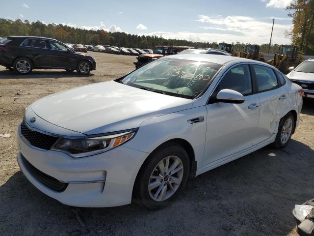 KIA OPTIMA LX 2016 with VIN 5XXGT4L38GG119054 - Photo from auction