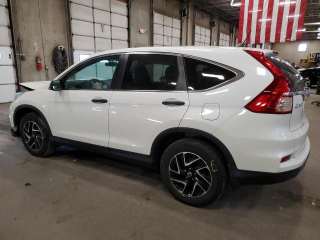 Photo 2 from auction – 2016 HONDA CR-V SE with VIN 5J6RM4H40GL027650
