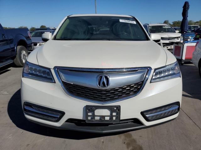 Photo 5 from auction – 2016 ACURA MDX with VIN 5FRYD4H20GB030193
