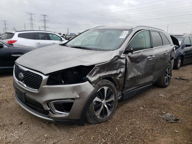 KIA SORENTO EX 2016 with VIN 5XYPHDA52GG088014 - Photo from auction