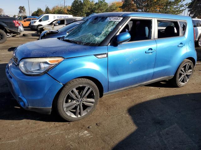 KIA SOUL + 2015 с VIN KNDJP3A57F7154720 - Фото с аукциона