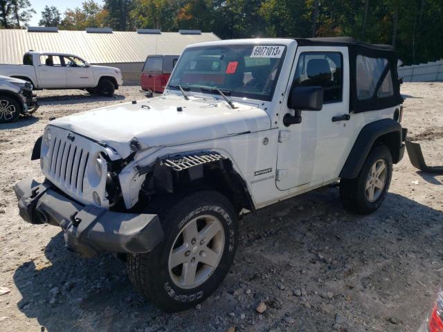JEEP WRANGLER S 2015 with VIN 1C4AJWAG3FL627718 - Photo from auction