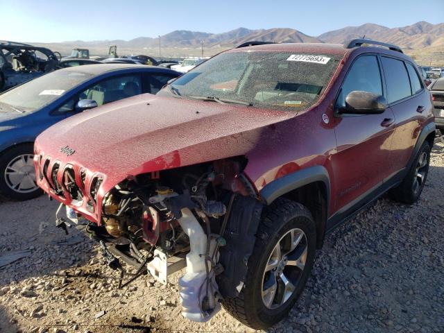 JEEP CHEROKEE T 2014 with VIN 1C4PJMBS9EW189348 - Photo from auction