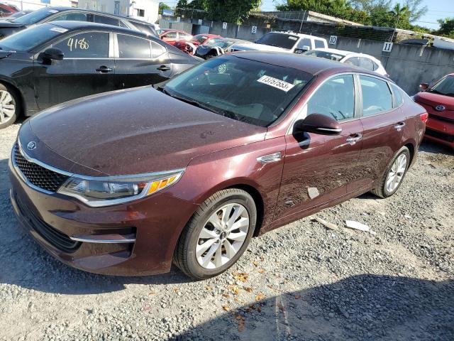 Photo 1 from auction – 2017 KIA OPTIMA LX with VIN 5XXGT4L30HG127697