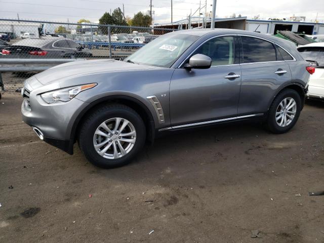 INFINITI QX70 2014 with VIN JN8CS1MW4EM411448 - Photo from auction